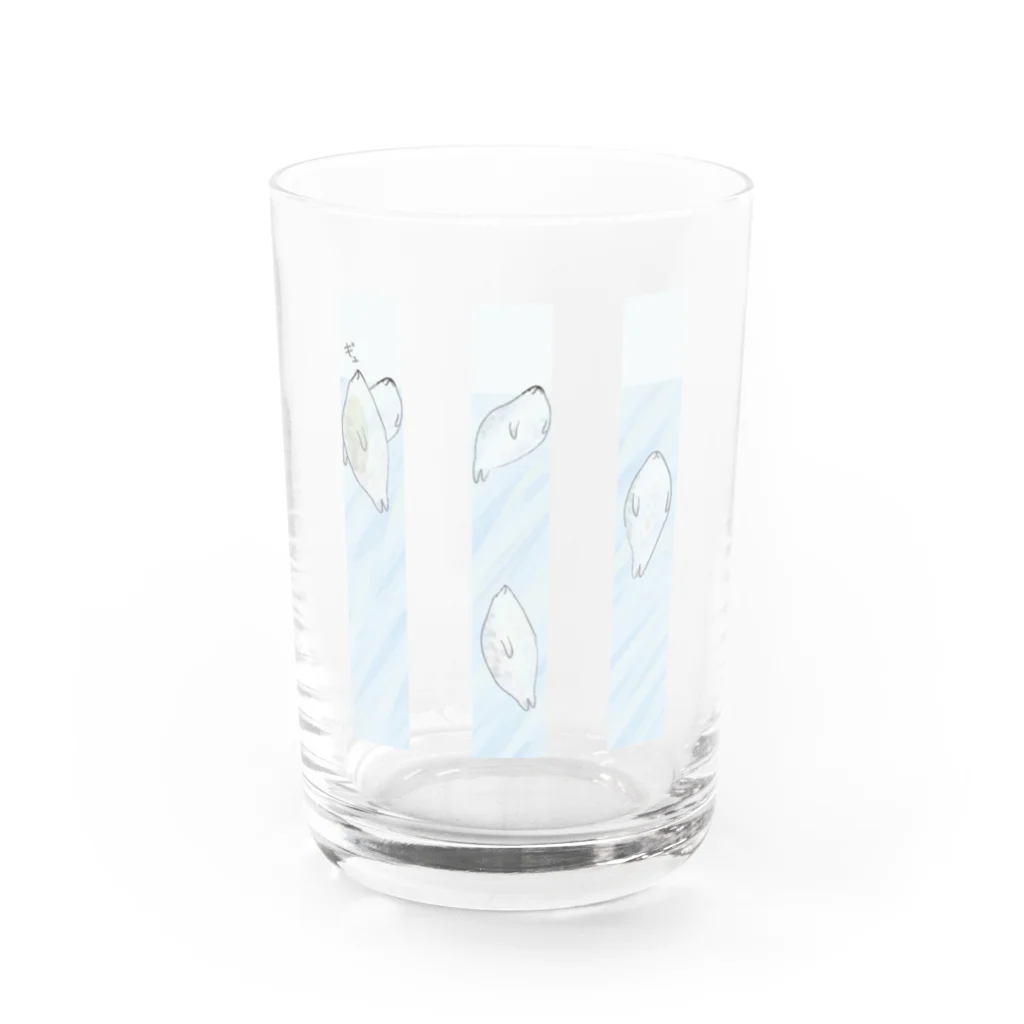 oyu♪のあざらしギュ Water Glass :front