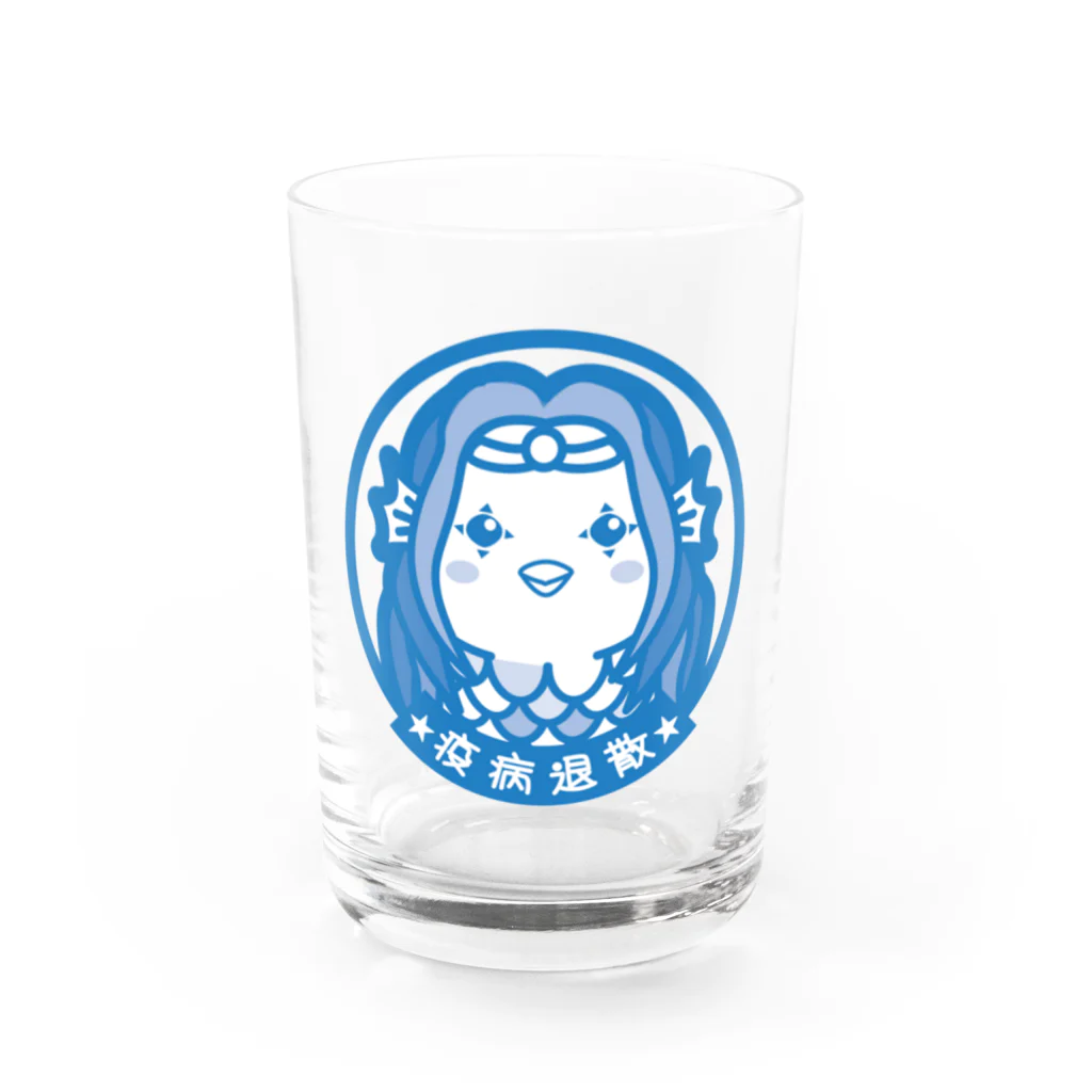 まちゅ屋のあまびえちゃんB Water Glass :front