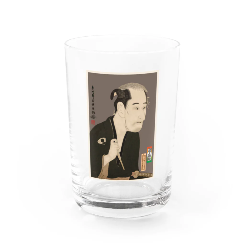 Rigelの尾上松助の松下造酒之進 Water Glass :front