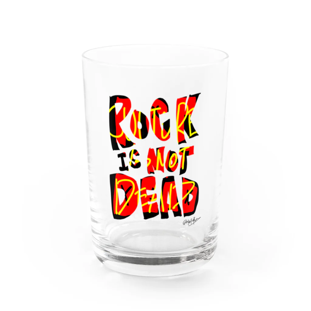 monkeytunerecordsのROCK IS NOT DEAD Water Glass :front