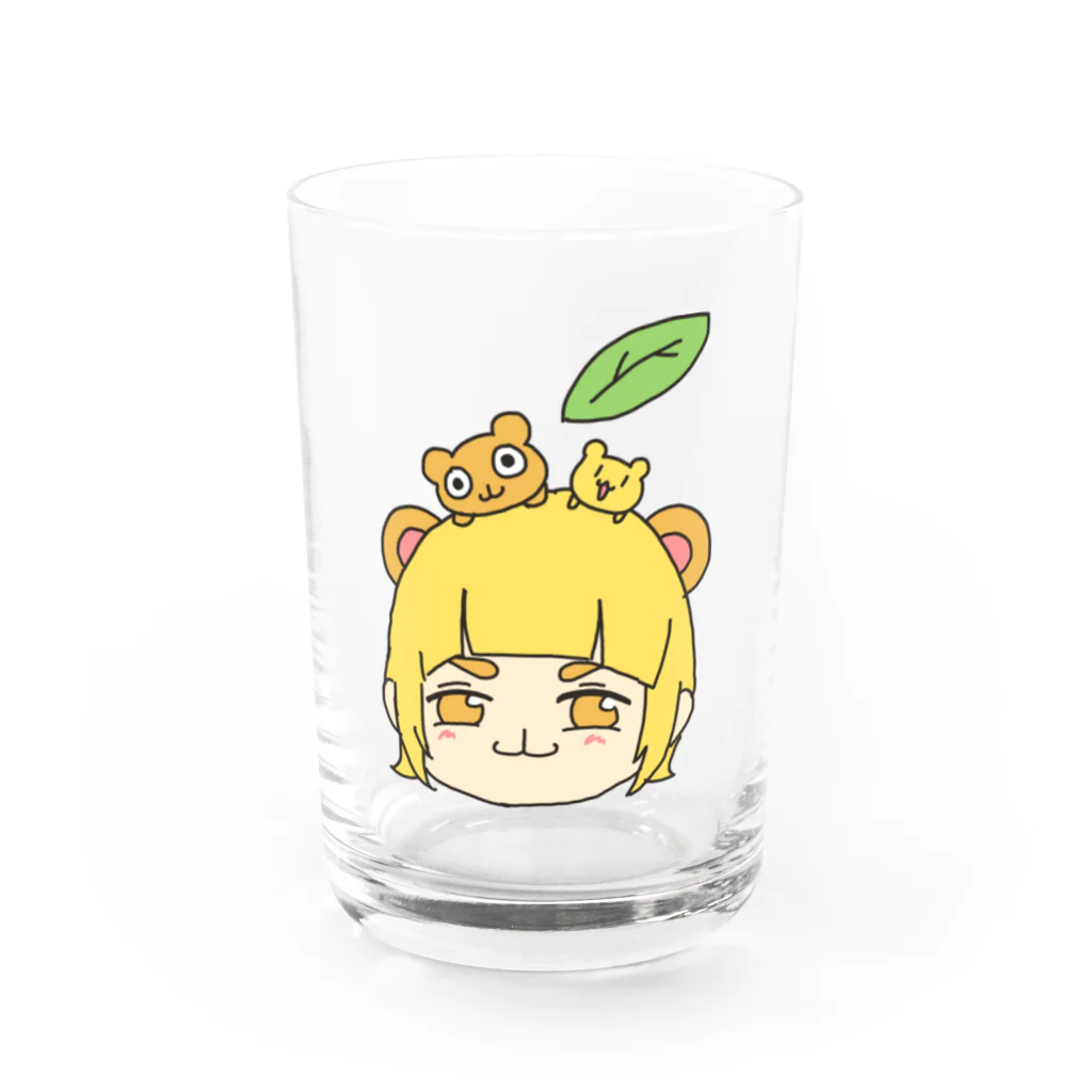 のん子のおみせのおめでたい！！ Water Glass :front