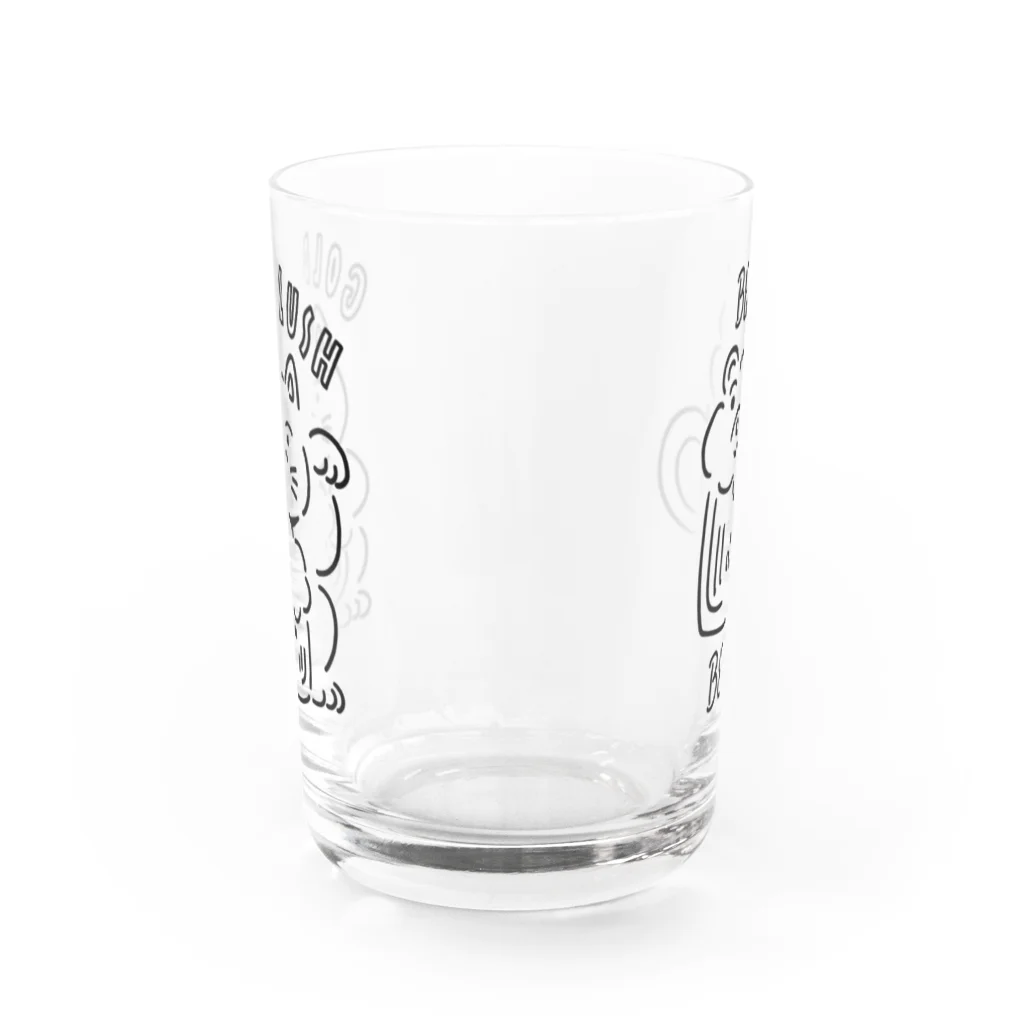 MAO NISHIDAのI LOVE BEER Water Glass :front