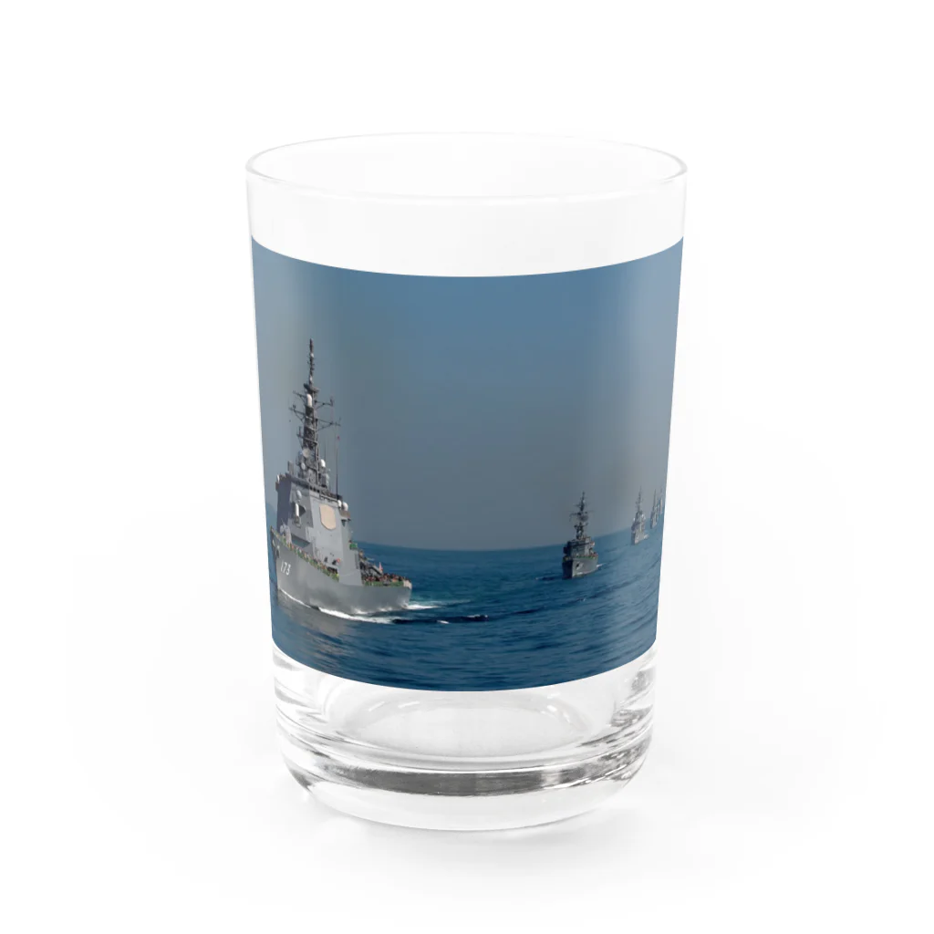 SAKURA スタイルのイージス艦と護衛艦 Water Glass :front