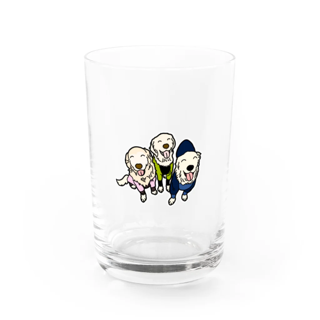 niconicotontonのうちの子1番☆〜サリーちゃん&すみれちゃん&六花ちゃん〜 Water Glass :front