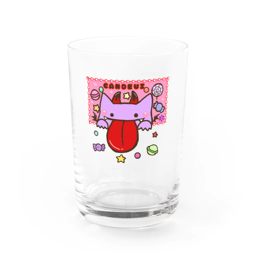 😈あずみん😈のキャンデビ Water Glass :front