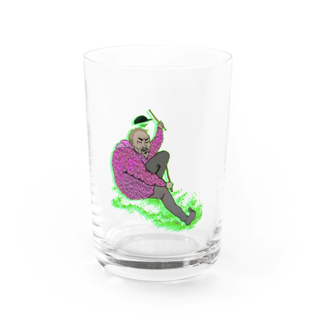 ンコストア(N’ko)の猿吉くん Water Glass :front