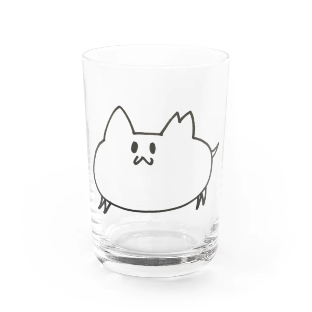 なでねこ《すべては猫のために》のさくらちゃん Water Glass :front