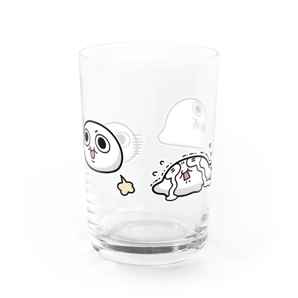 トシゾーのSUZURIのとこのモチゾーズ Water Glass :front