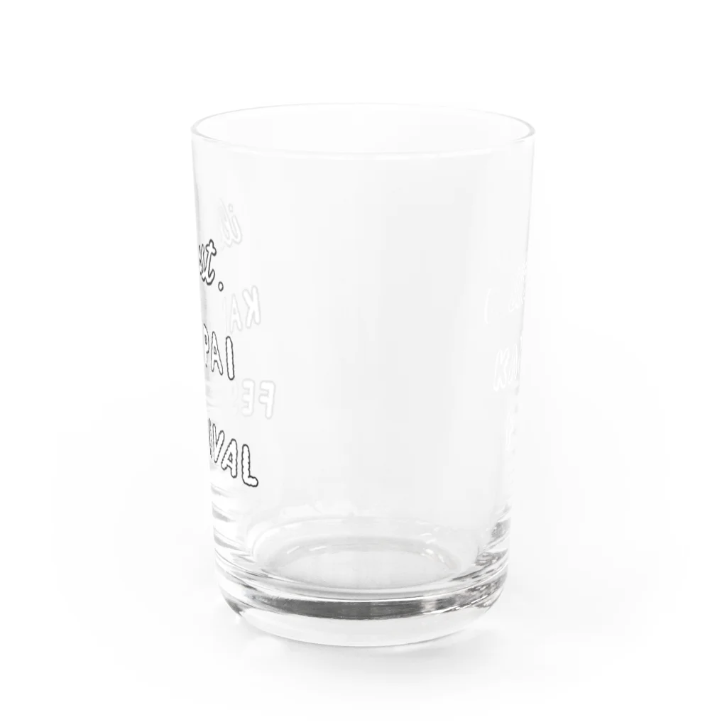 iso Brewing Designのイラスト乾杯フェス_グラス Water Glass :front