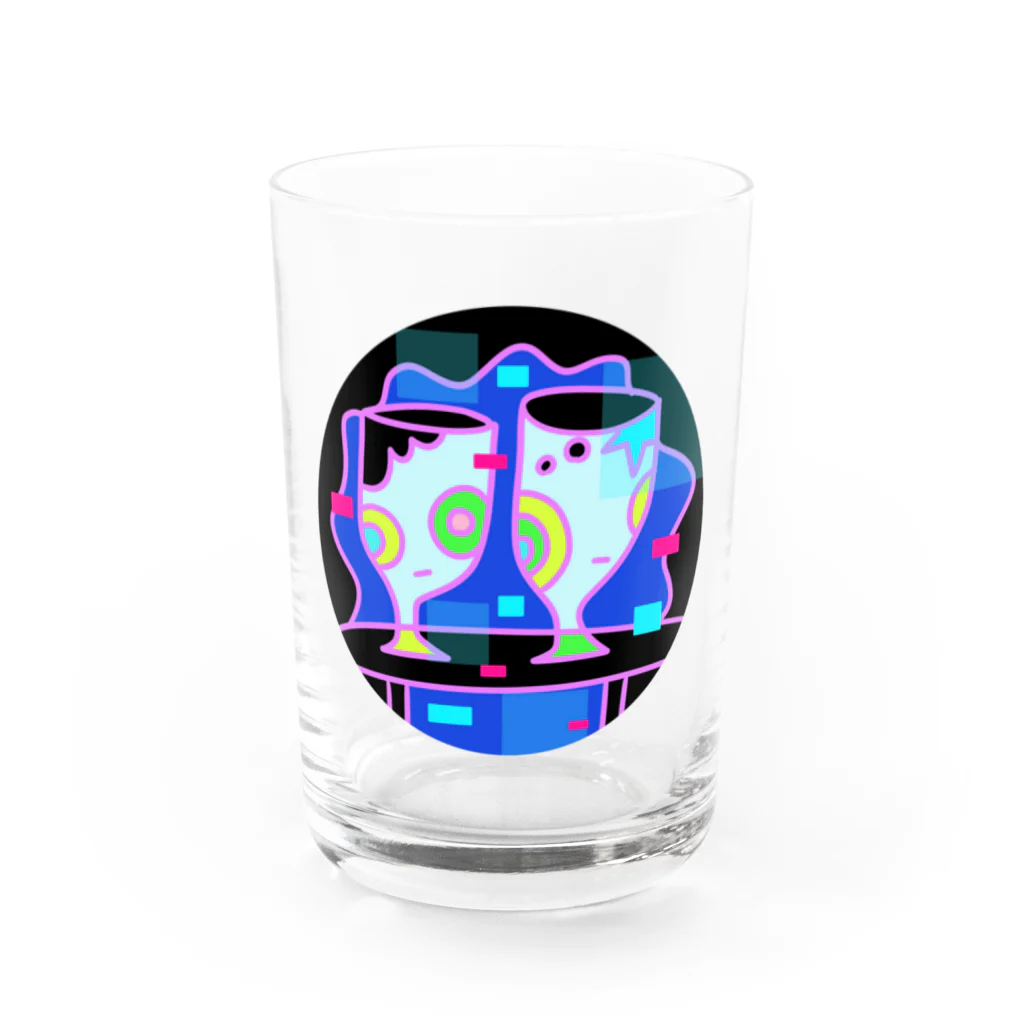 金澤シュウのペアグラス Water Glass :front