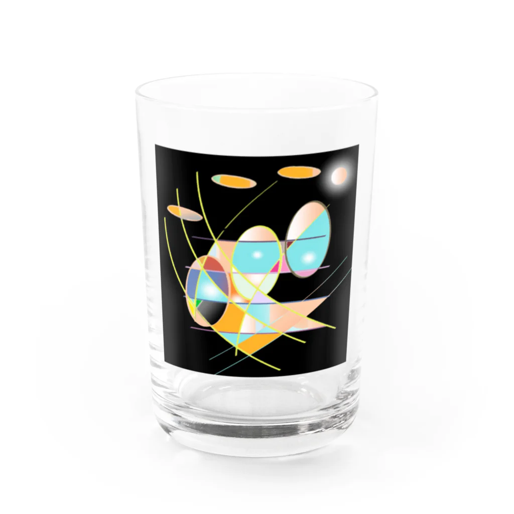 inko andの宇宙旅行 Water Glass :front