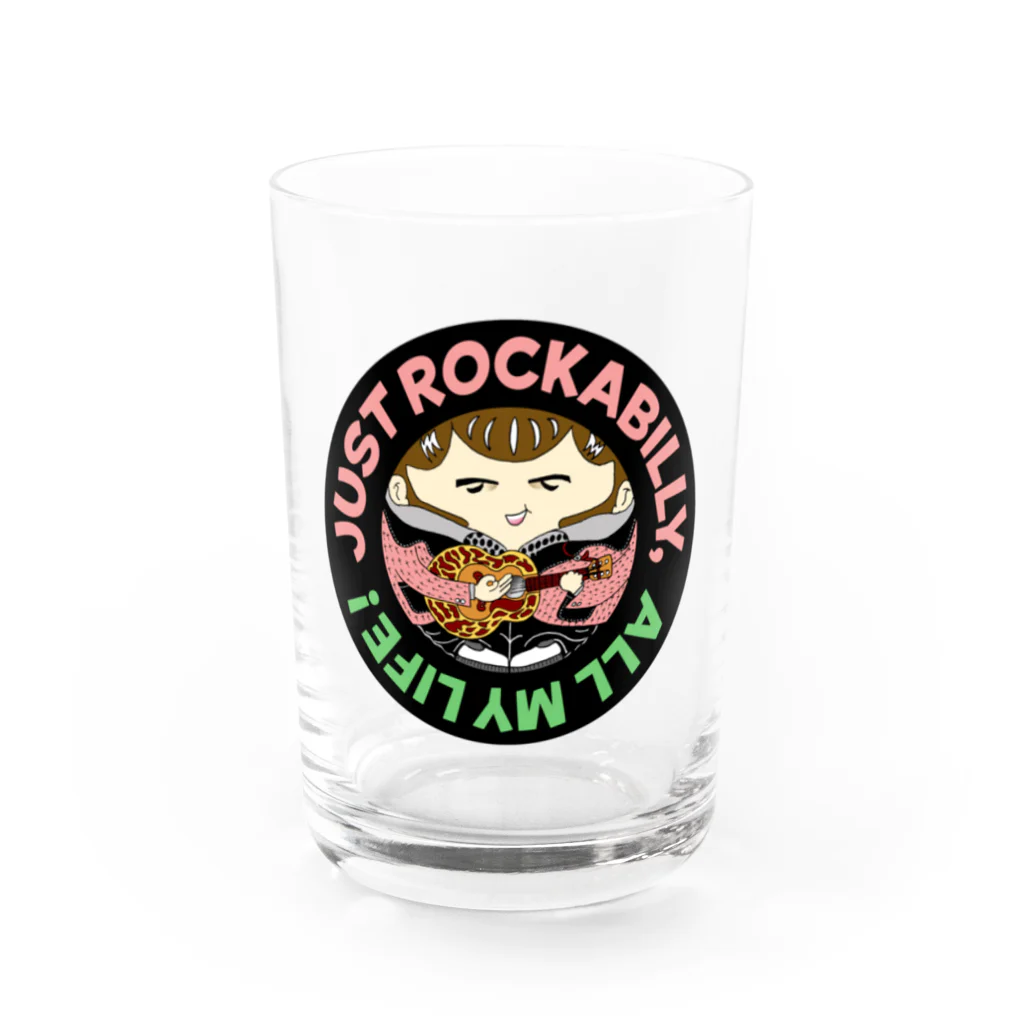 Rockabilly_Mの生涯ロカビリー50’s Water Glass :front