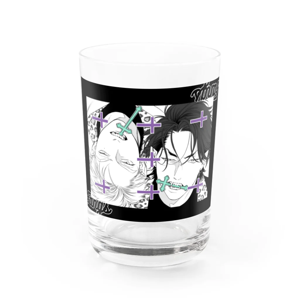 ビリー・バリバリーのイチイ推し用：FANGS５話扉絵 Water Glass :front