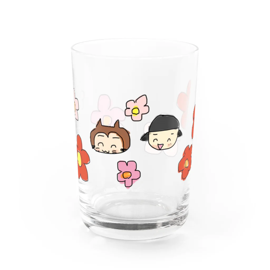 彩羽真矢のらくがきショップのほがらか Water Glass :front