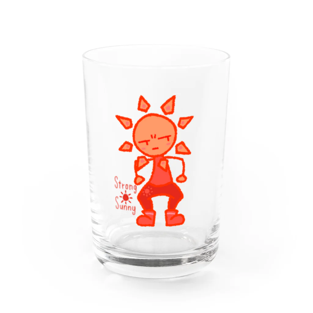 ウサネコのウェザーず＊カンカンデリ Water Glass :front