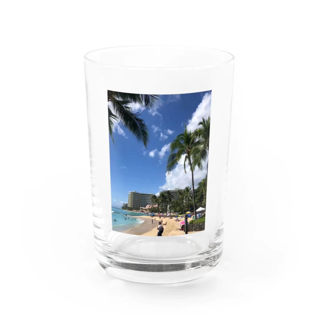 treasureのALOHA Water Glass :front