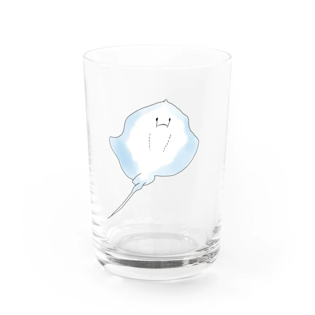 モモたろ屋のえい！ Water Glass :front