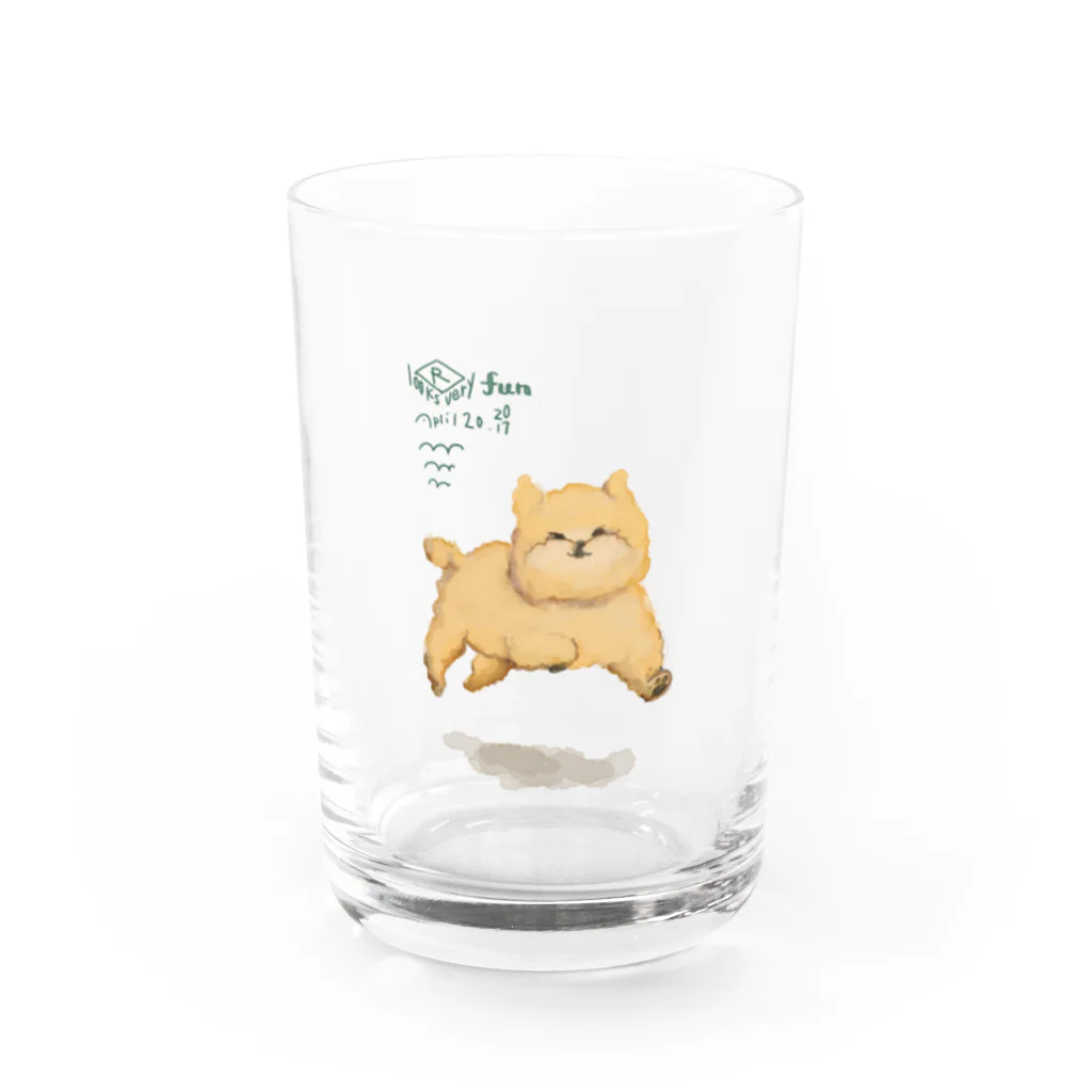 ten のモフッ Water Glass :front