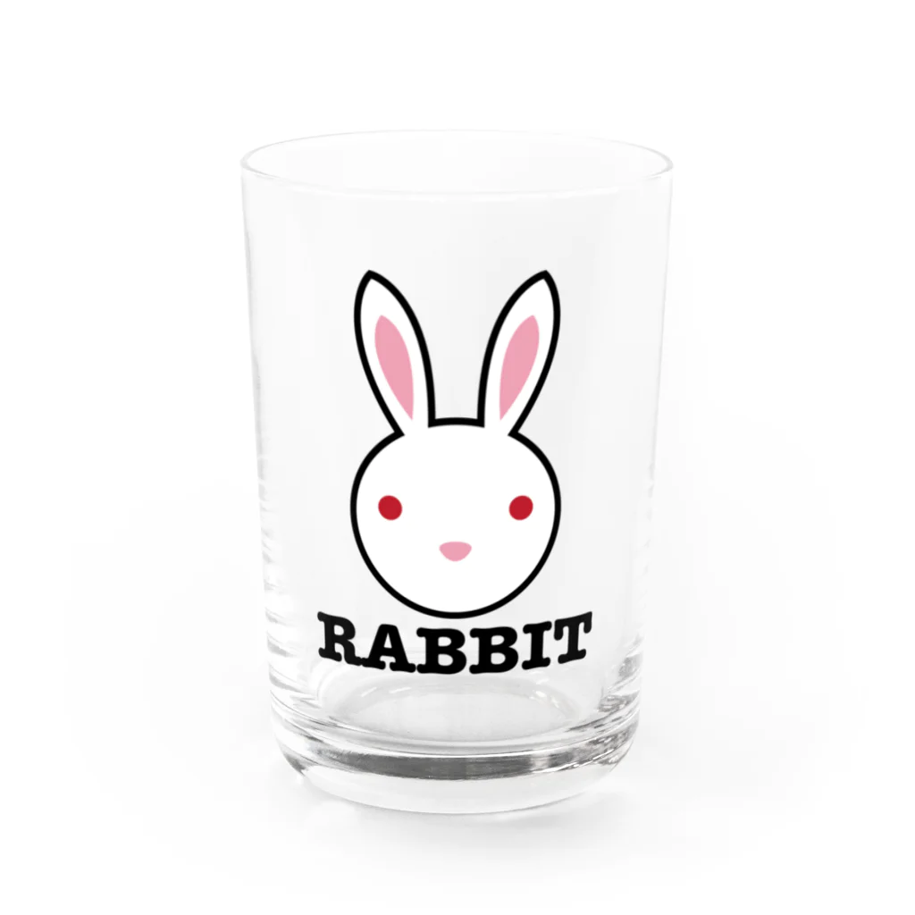 DRIPPEDのRABBIT-うさぎ- Water Glass :front