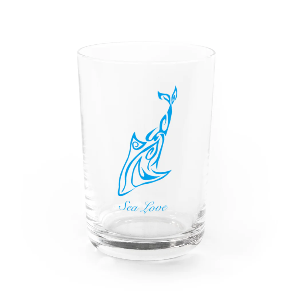 ShoyaのSea Love Water Glass :front