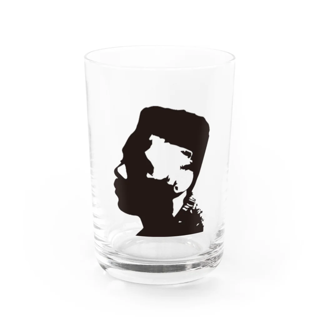 aoのBox Cut Boy Water Glass :front