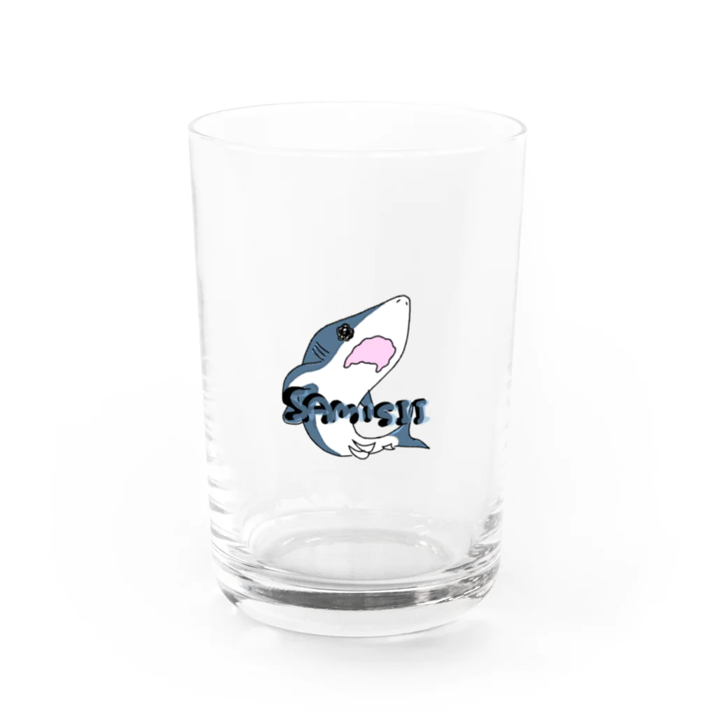 レベチの睡魔@ringのさめ Water Glass :front