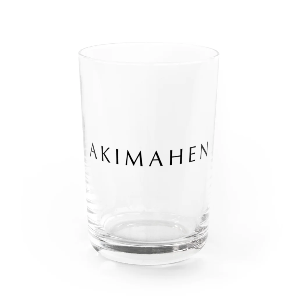 風天工房のAKIMAHEN（あきまへん）黒 Water Glass :front