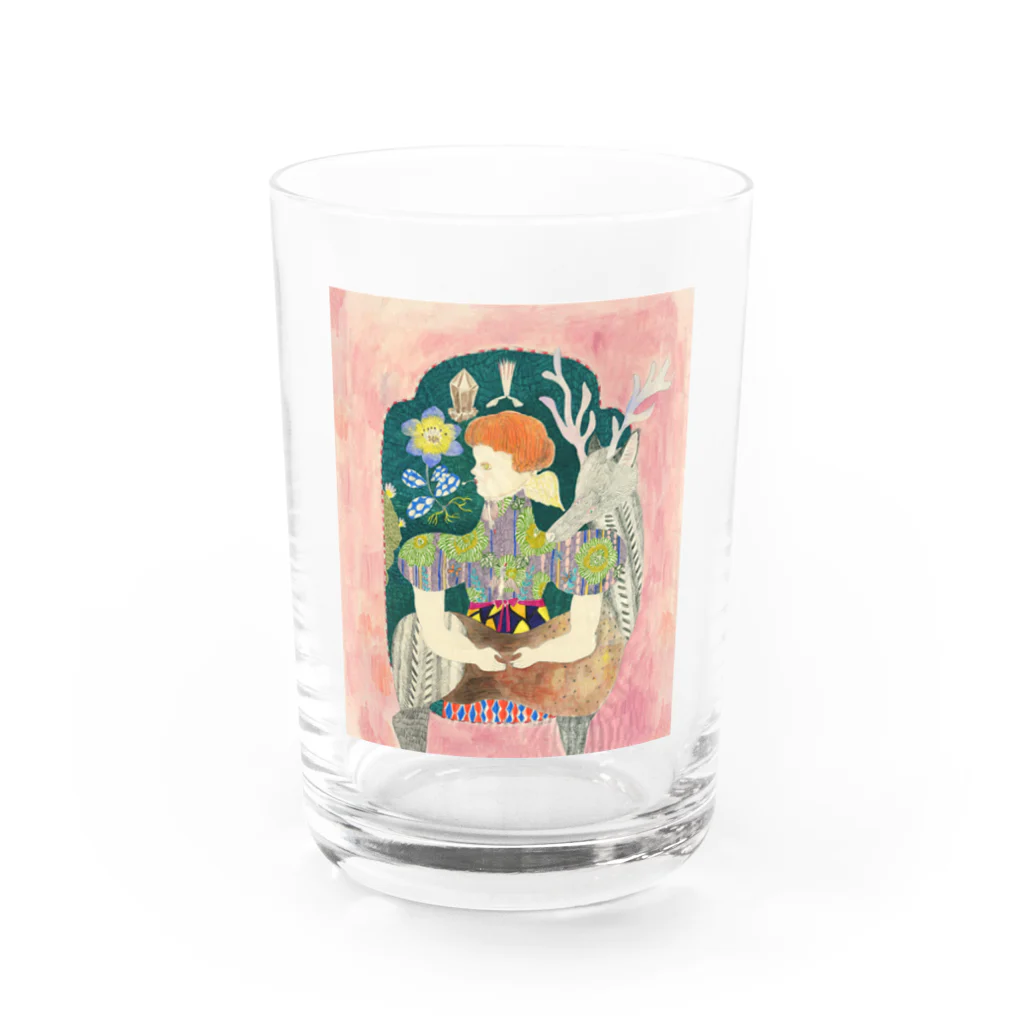 魔法学校の魔法学校の魔法グッズ Water Glass :front