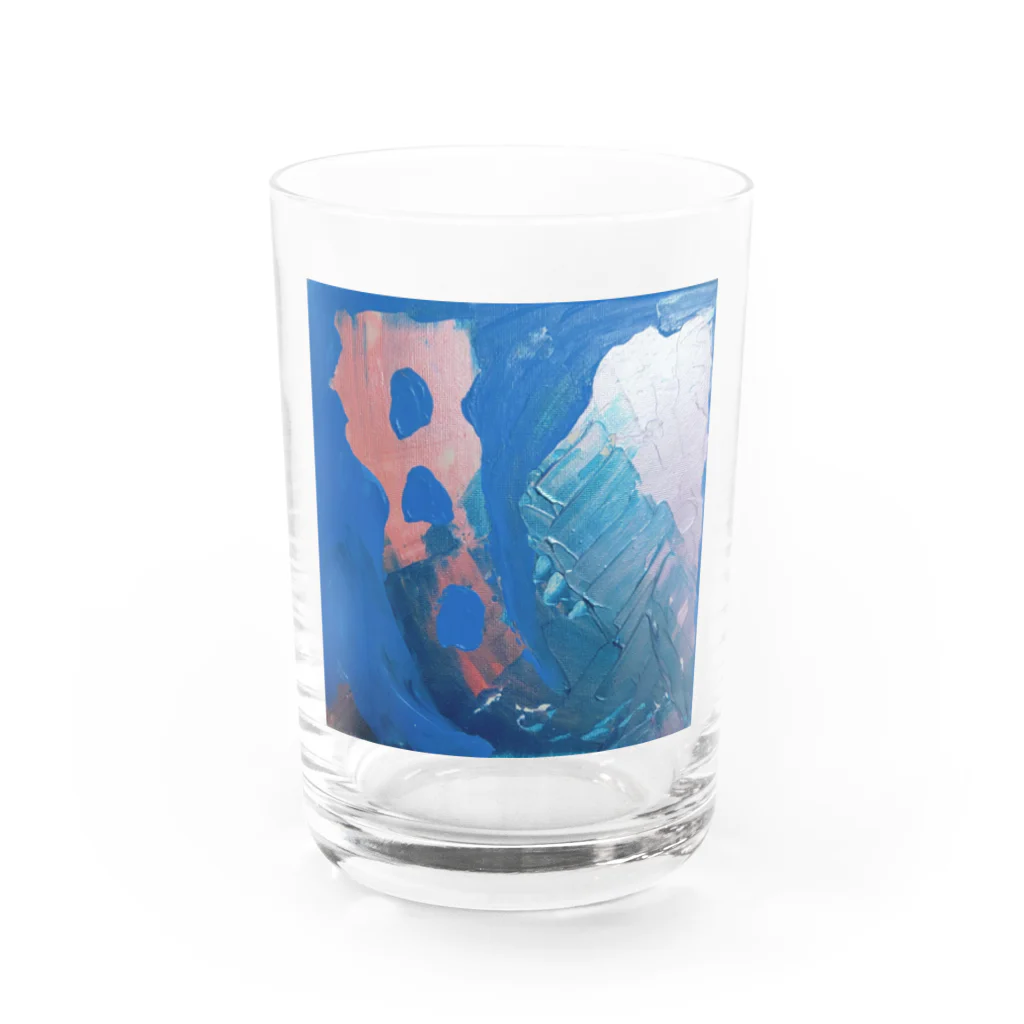 猪原沙知恵　現代アート画家の衝動 Water Glass :front