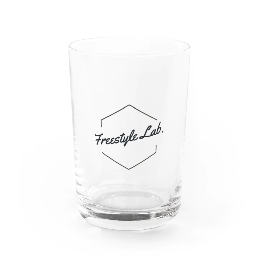 FREESTYLE LAB.のfreestyle lab. Hexagonロゴ Water Glass :front