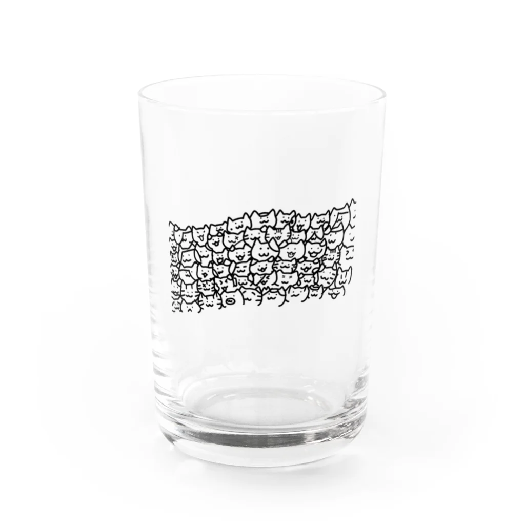 vusaNeko0530のねこねこねこねこ Water Glass :front