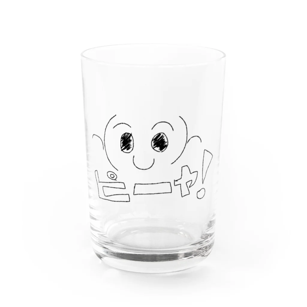 ぷくたん(旧ムスカを愛するVIPPER)のピーヤくん Water Glass :front