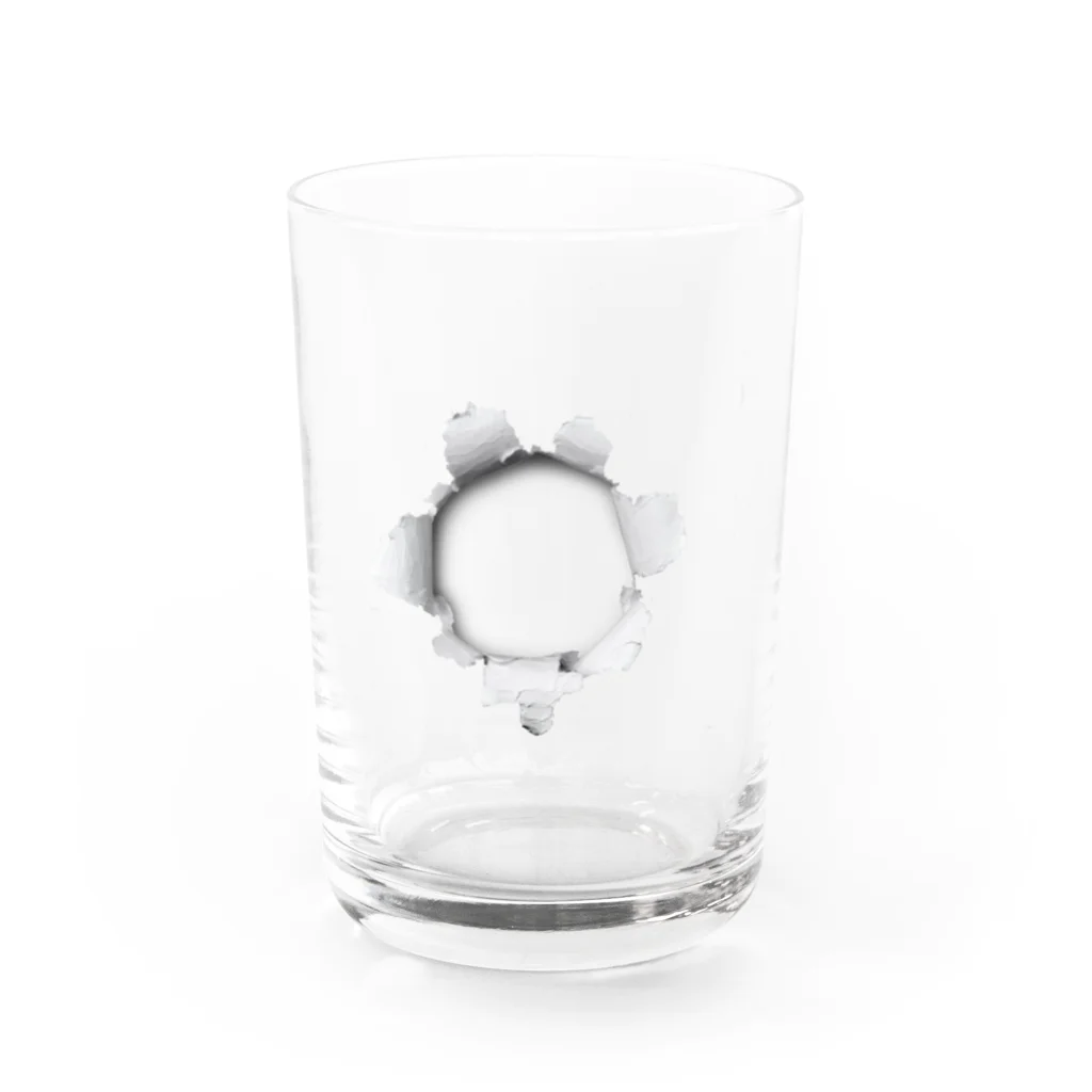 仮面ライダーディルドの穴あきシリーズ Water Glass :front