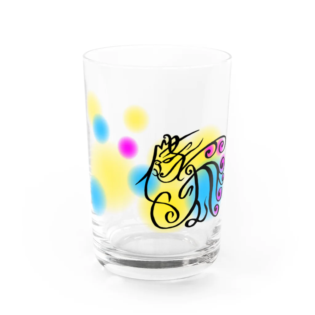 DAISY CREATE | デイジークリエイト | 愛と情熱を日常で感じるの酉年の健太専用グッズ Water Glass :front