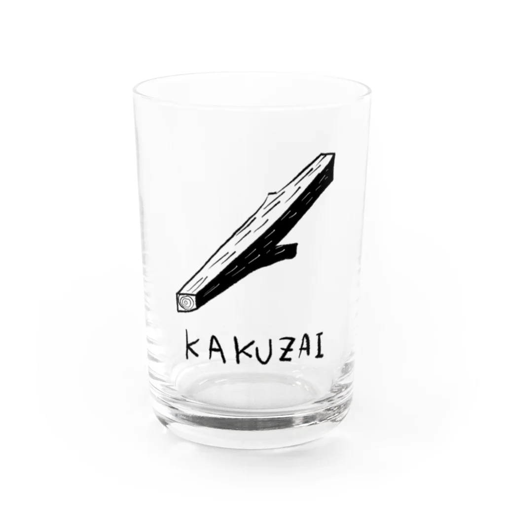 イエネコの角材 Water Glass :front