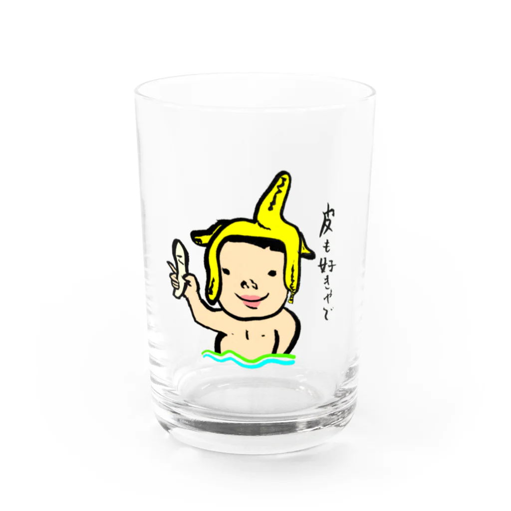 Mother Catのバナナっ子 Water Glass :front