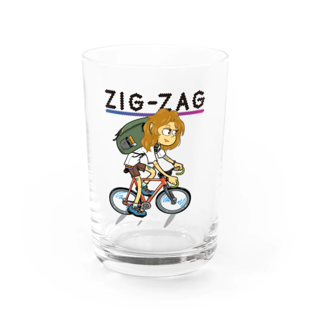 nidan-illustrationの“ZIG-ZAG” 2 グラス前面