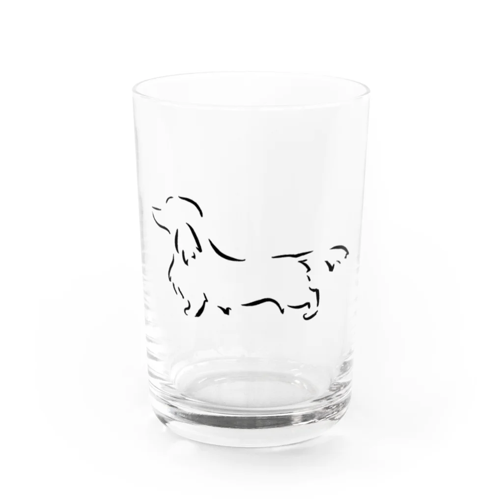 Trimmer “YORI”の『ダックス(シルエット)』 Water Glass :front
