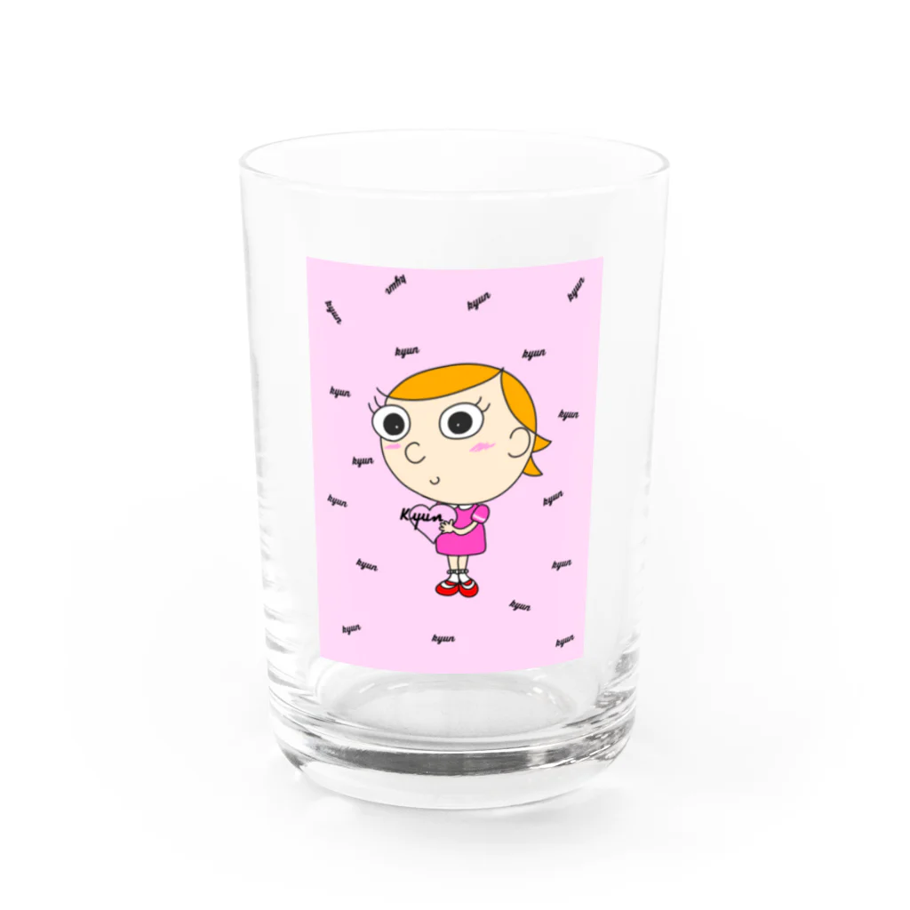 charlolのきゅん ver.2 Water Glass :front