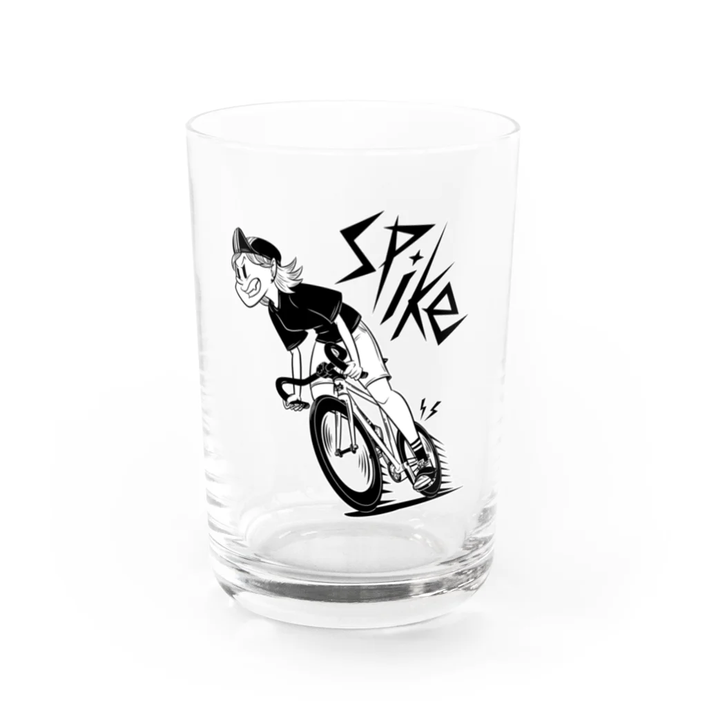 nidan-illustrationの"SPIKE" Water Glass :front