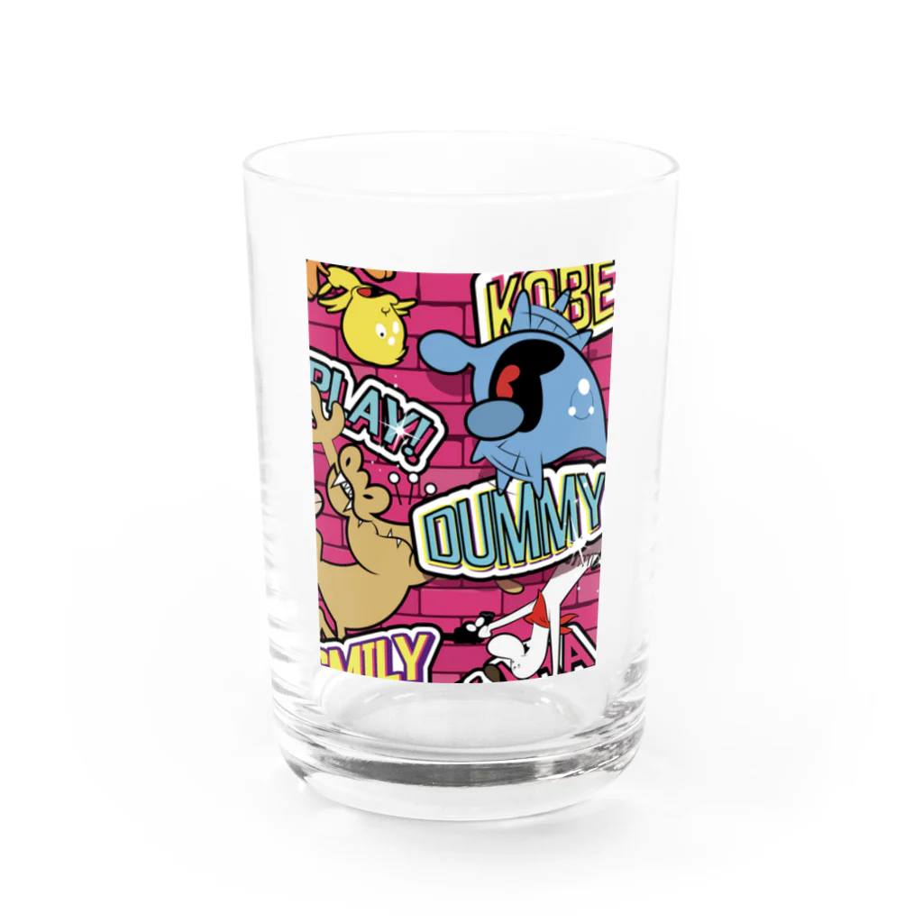 アトリエタカシのdummyたましいくん Water Glass :front