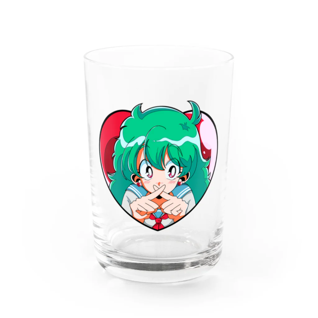 ぬい🐈のナイショなの。 Water Glass :front