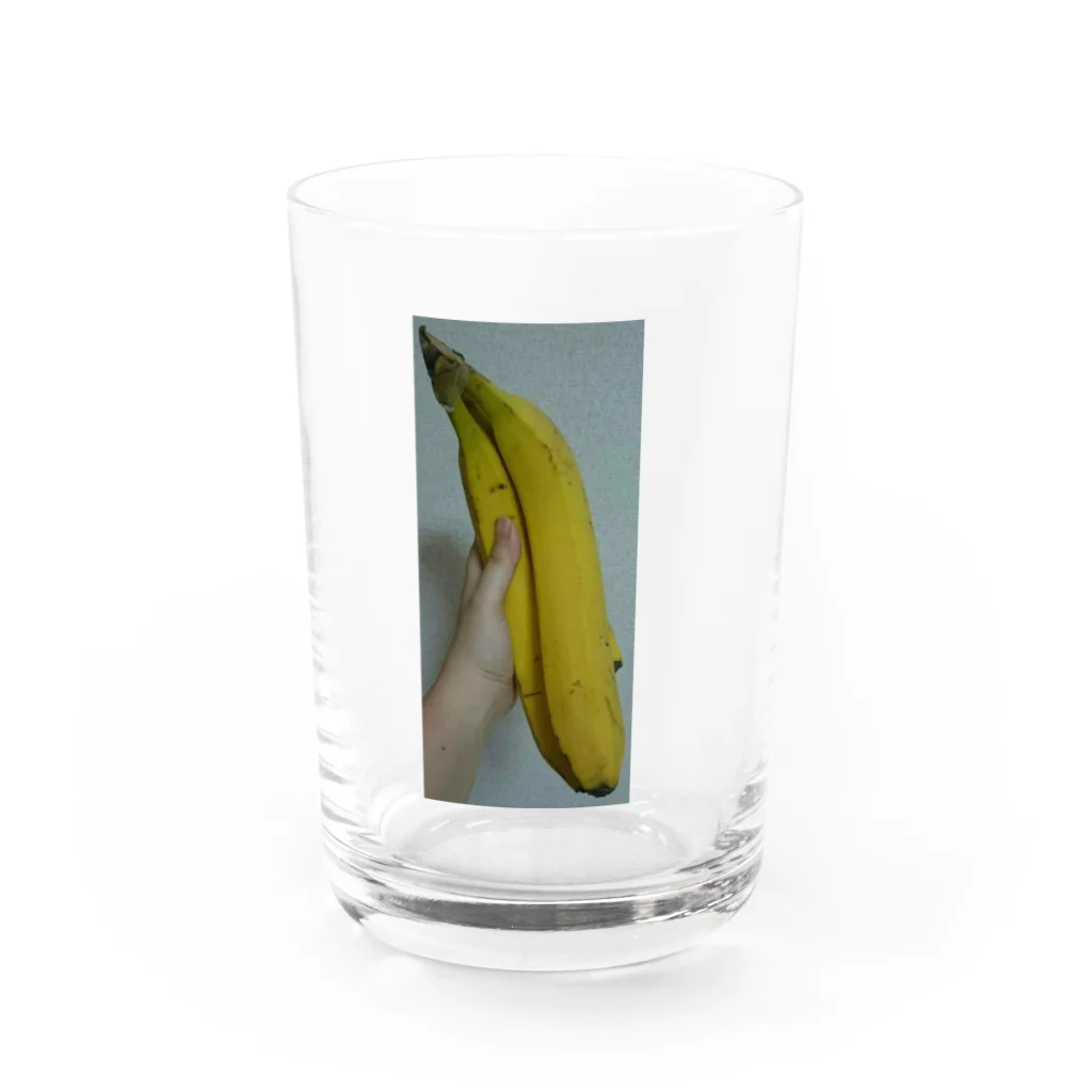 Japanese_Bee8の大きなバナナ🍌 Water Glass :front