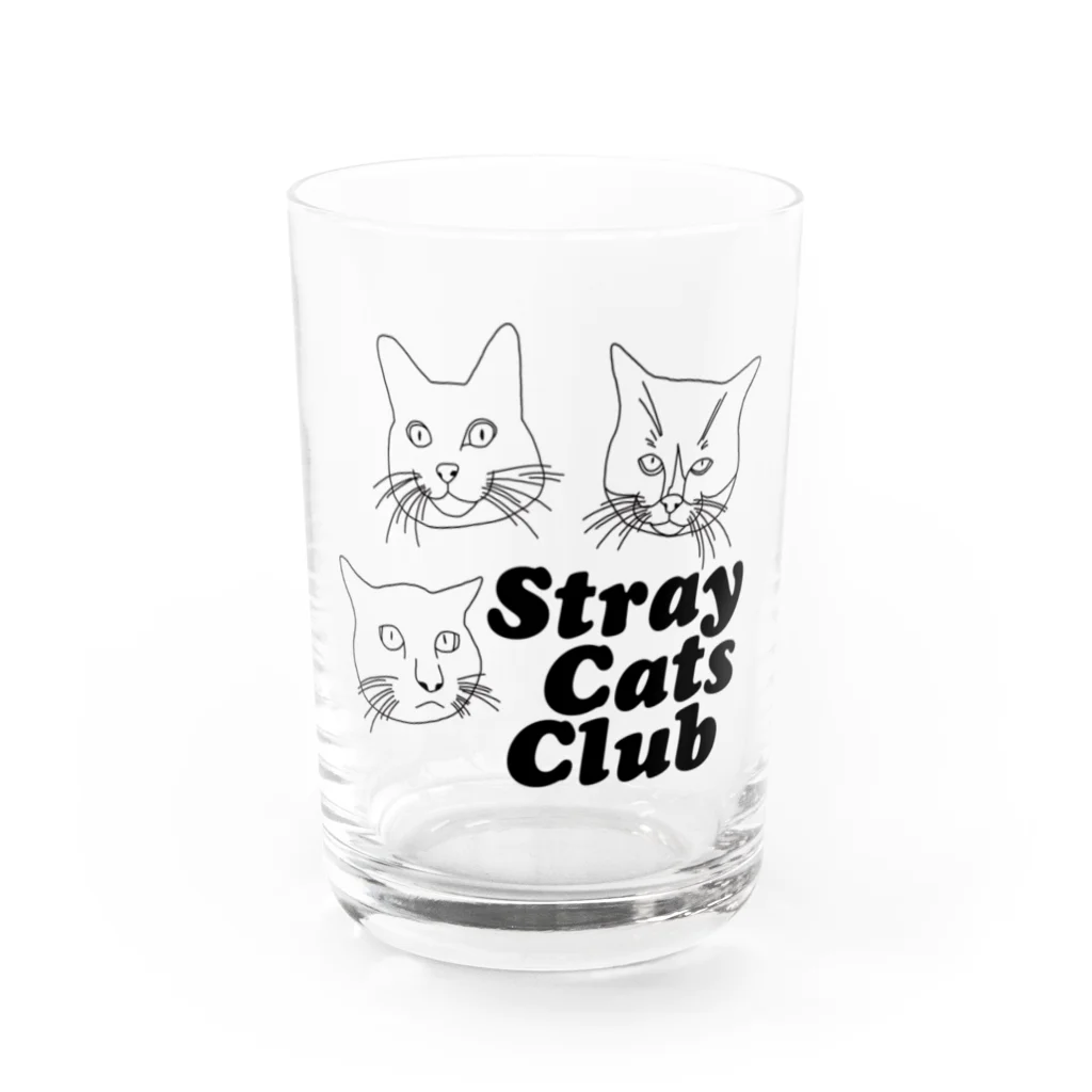 野良猫中華飯店のStray Cats Club グラス前面