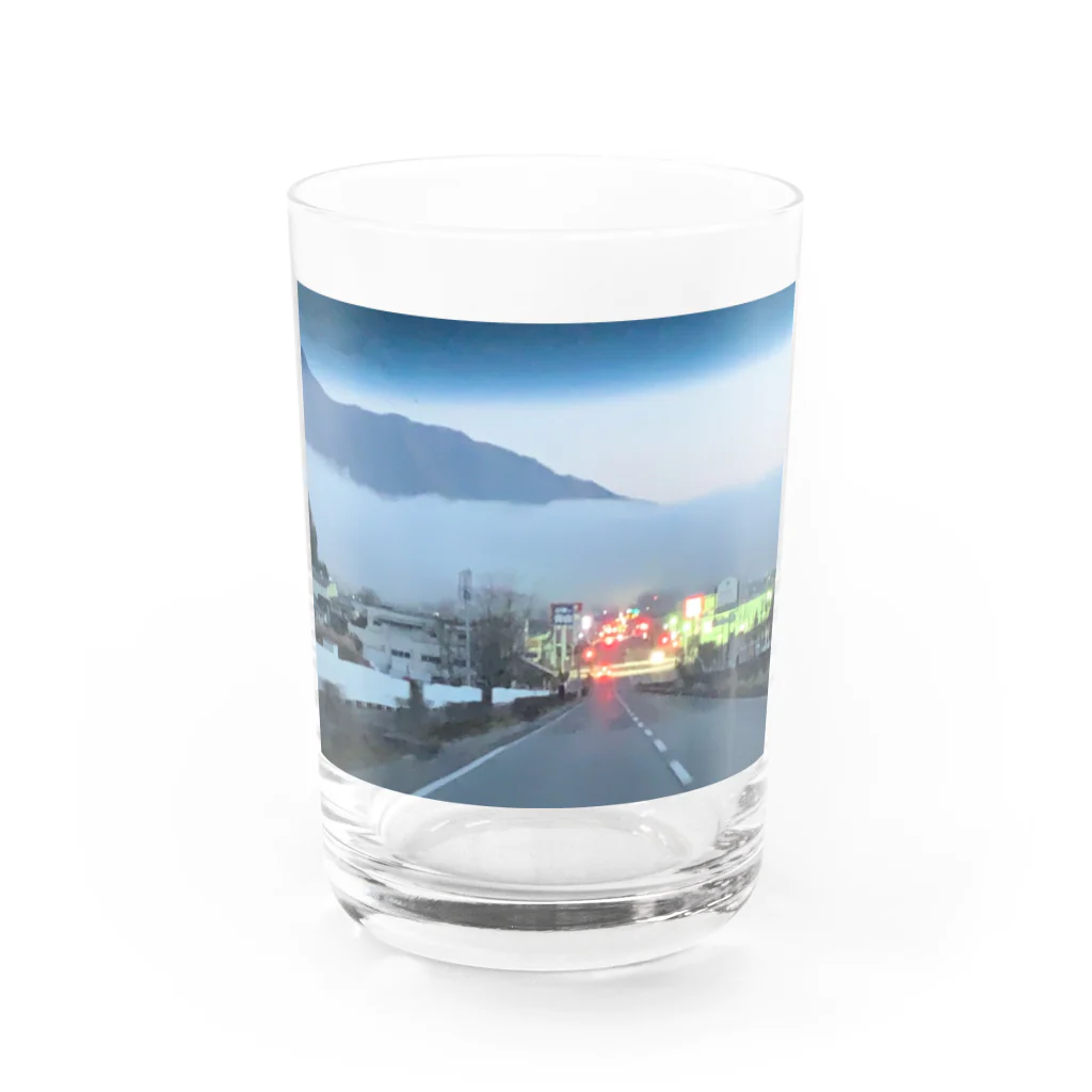 古都　仁のクモの世界 Water Glass :front