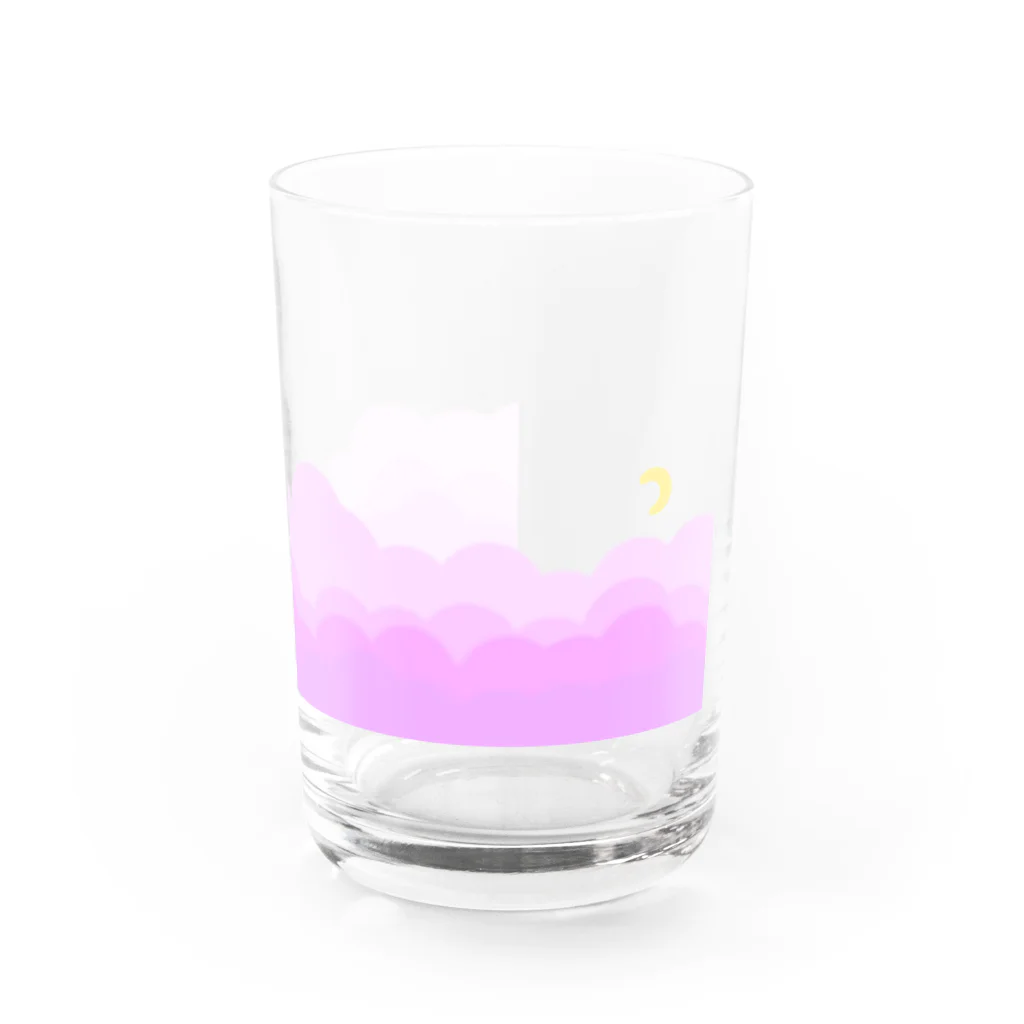 anchansのくもぐらす Water Glass :front