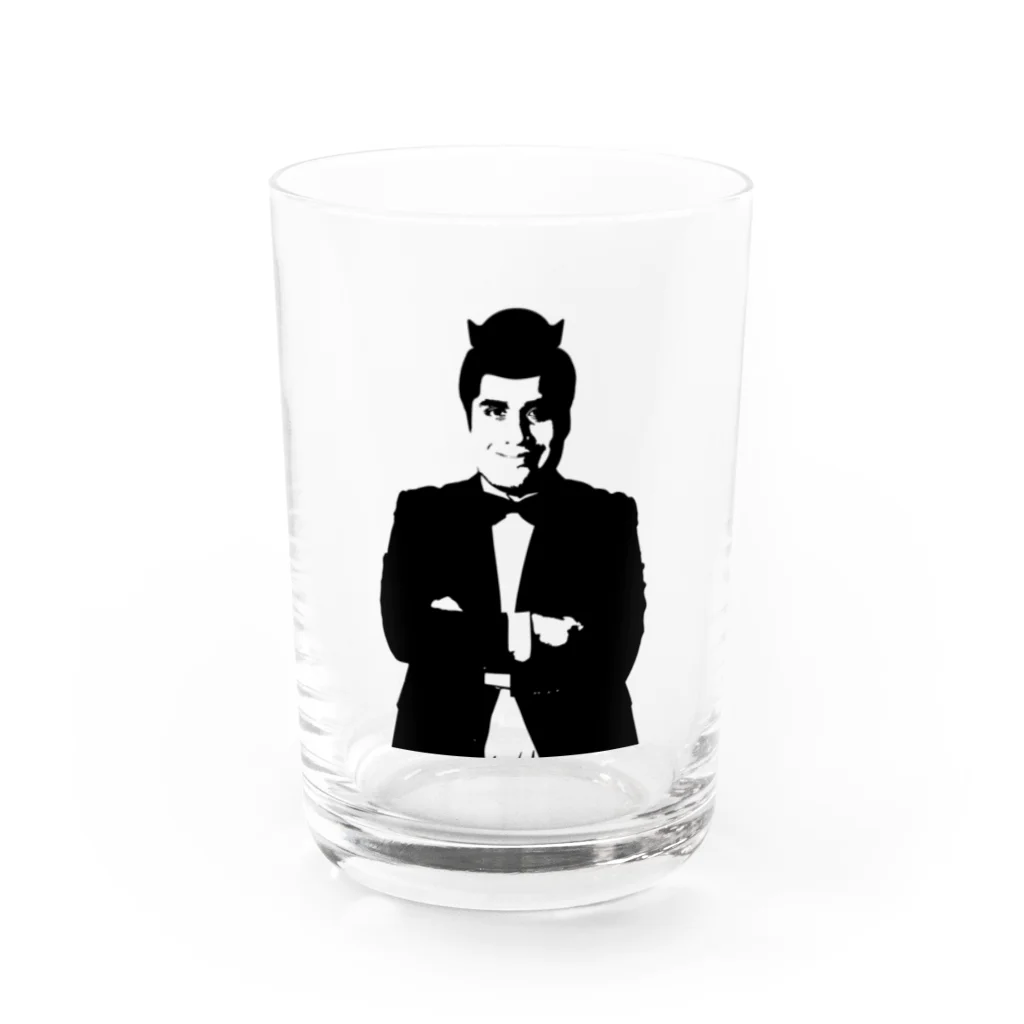 ミロクトイ支配人のお店の支配人ミロクヒロシ Water Glass :front