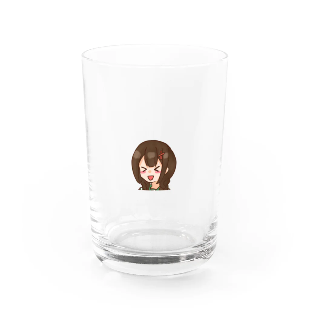 ☀️たかまつふう⛄︎のたかまつふう Water Glass :front