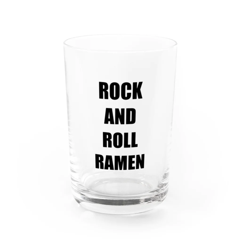 Taicho ShopのROCK AND ROLL RAMEN Water Glass :front