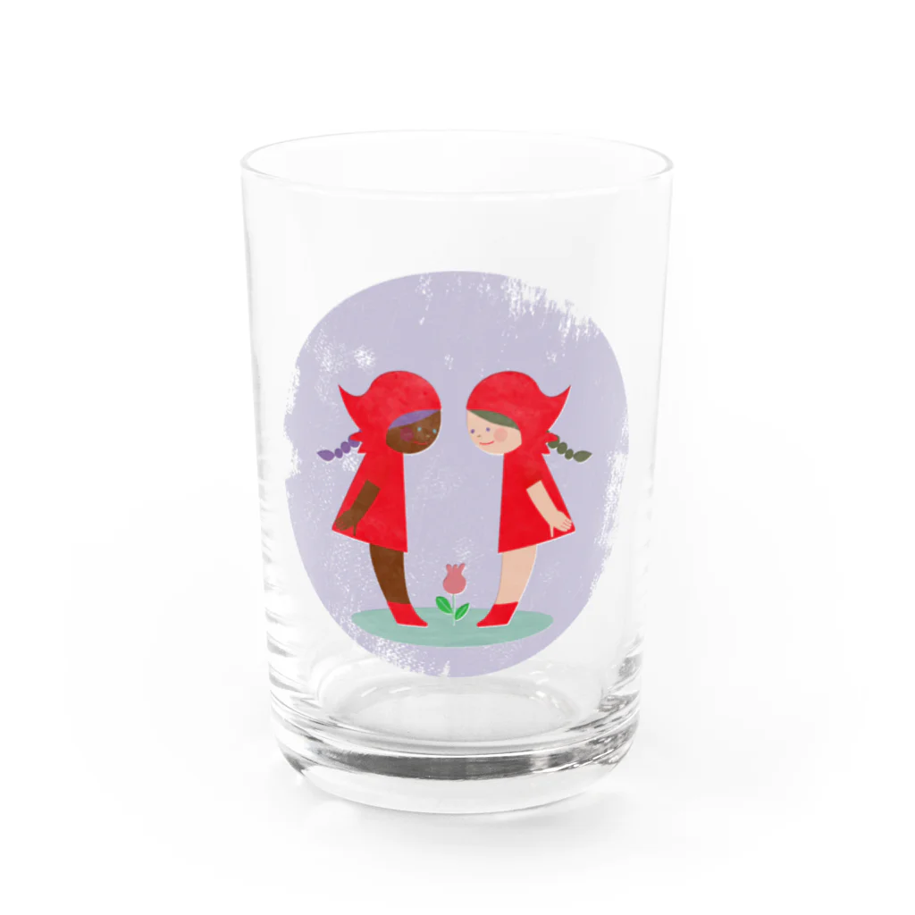 ワシキタチナツ|Illustrationの赤い頭巾のあかずきん グラス前面